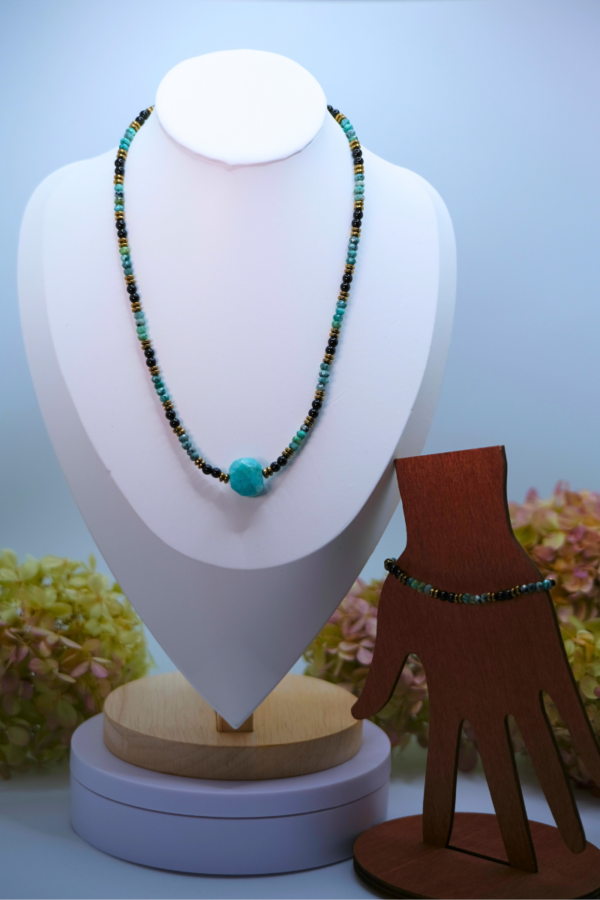 Komplet "Turkusowa harmonia"