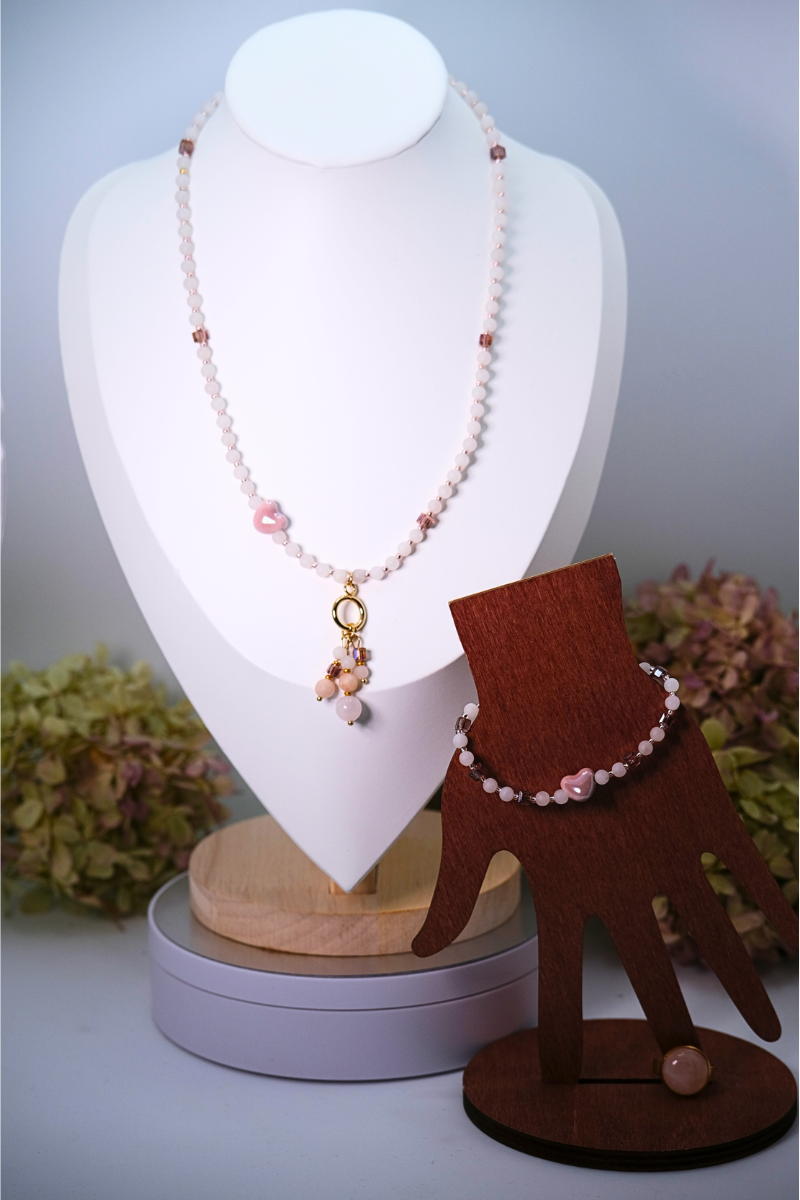 Komplet "Różana Harmonia"